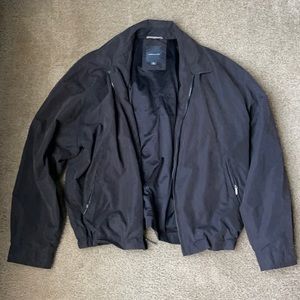 London Fog XL black jacket